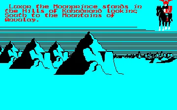 Doomsdark's Revenge (UK) (1985) screen shot game playing